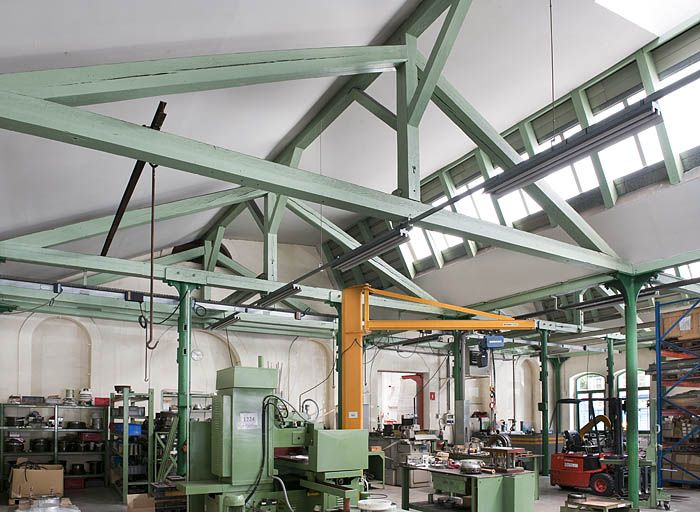 Vie intérieure de l'atelier d'outillage. © Jérôme Mongreville / Région Bourgogne-Franche-Comté, Inventaire du patrimoine - 2011