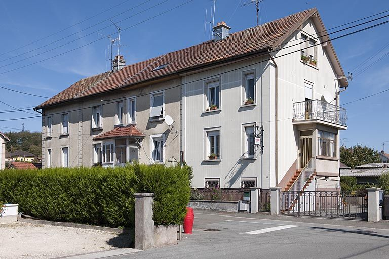 Immeuble rue du Maroc. © Jérôme Mongreville / Région Bourgogne-Franche-Comté, Inventaire du patrimoine - 2011
