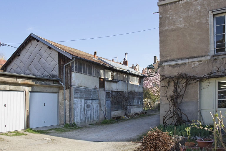 Vue d'ensemble de l'atelier, de trois quarts gauche. © Yves Sancey / Région Bourgogne-Franche-Comté, Inventaire du patrimoine - 2012