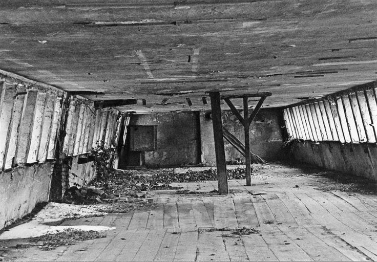 Atelier de fabrication : vue intérieure du premier étage de comble. © Jérôme  Mongreville (reproduction) / Région Bourgogne-Franche-Comté, Inventaire du patrimoine - 2012