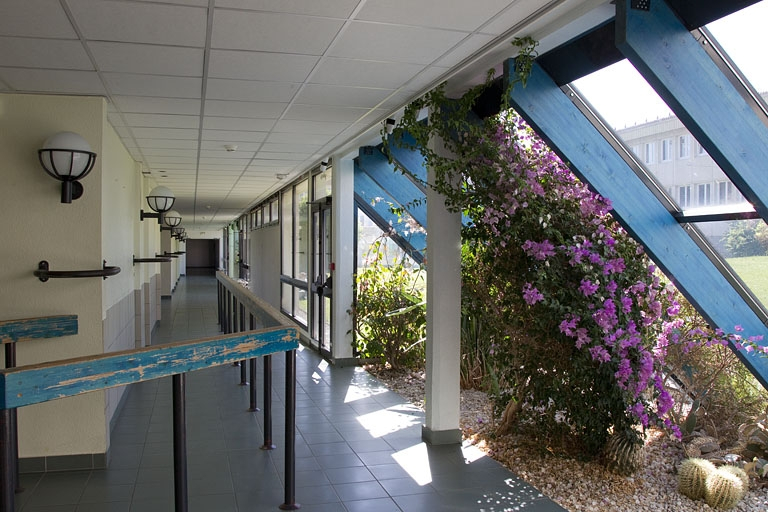 Restauration : couloir côté sud. © Yves Sancey / Région Bourgogne-Franche-Comté, Inventaire du patrimoine - 2012