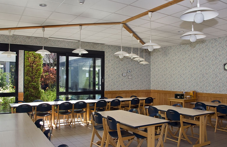 Restauration : une salle. © Yves Sancey / Région Bourgogne-Franche-Comté, Inventaire du patrimoine - 2012