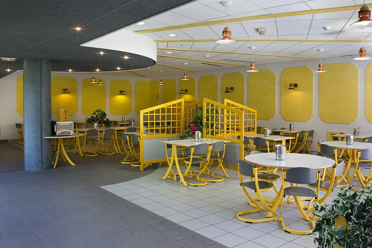 Restauration : une salle. © Yves Sancey / Région Bourgogne-Franche-Comté, Inventaire du patrimoine - 2012