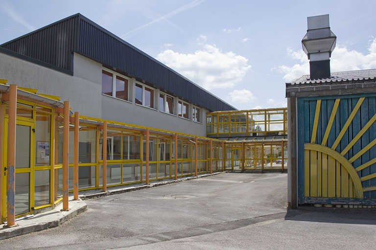 Galerie et atelier de maintenance et électrotechnique. © Yves Sancey / Région Bourgogne-Franche-Comté, Inventaire du patrimoine - 2012