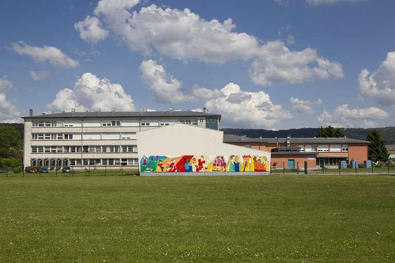 Vue d'ensemble, depuis l'ouest. © Yves Sancey / Région Bourgogne-Franche-Comté, Inventaire du patrimoine - 2012