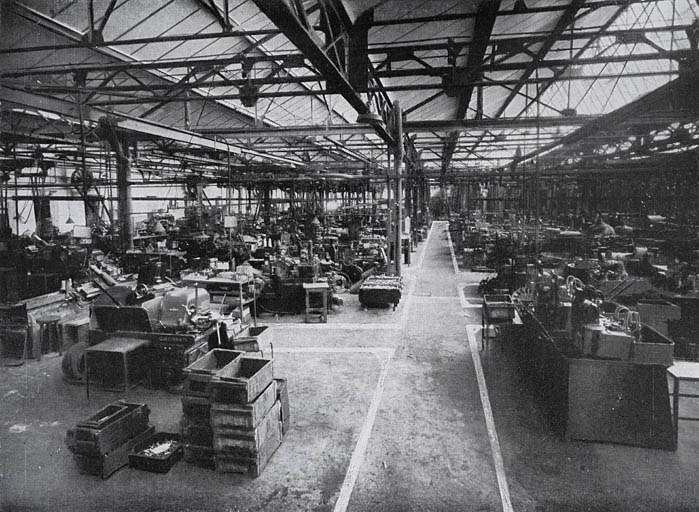 Vue d'ensemble de l'atelier principal. © Marc  Loukachine (reproduction) / Région Bourgogne-Franche-Comté, Inventaire du patrimoine - 2012