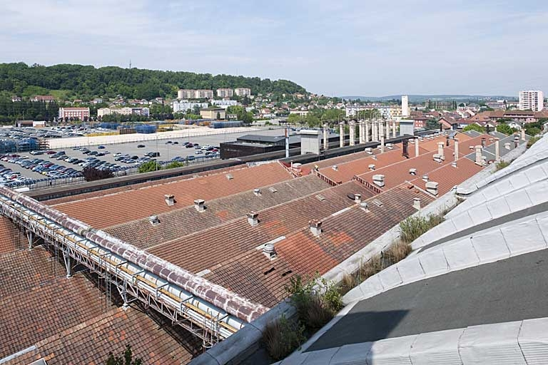 Vue d'ensemble de la partie nord-est du site. © Jérôme Mongreville / Région Bourgogne-Franche-Comté, Inventaire du patrimoine - 2012 Vue d'ensemble de la partie nord-est du site. © Jérôme Mongreville / Région Bourgogne-Franche-Comté, Inventaire du patrimoine - 2012