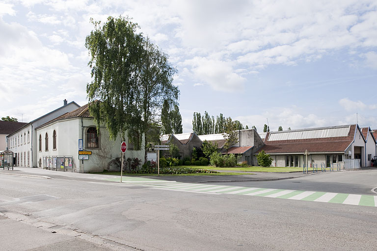 Vue d'ensemble depuis le nord-ouest. © Jérôme Mongreville / Région Bourgogne-Franche-Comté, Inventaire du patrimoine - 2012