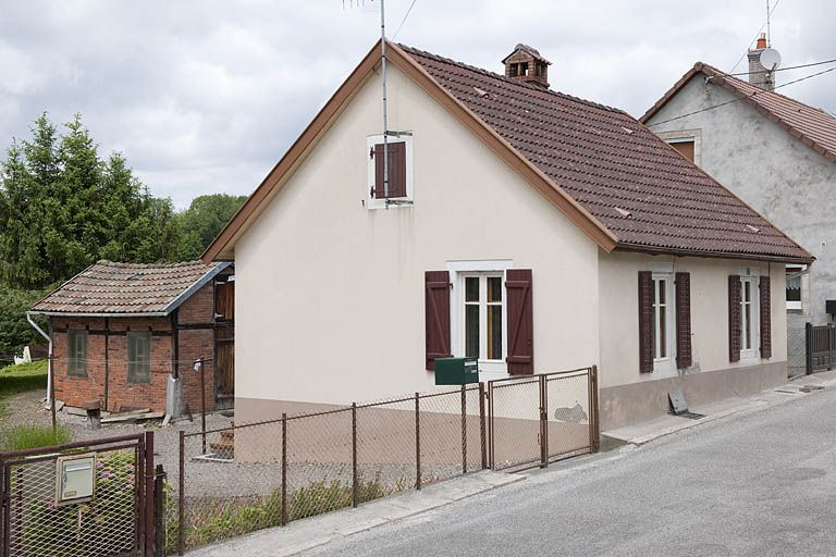 Maison individuelle rue Octave Japy. © Jérôme Mongreville / Région Bourgogne-Franche-Comté, Inventaire du patrimoine - 2012