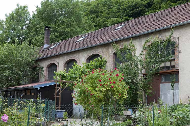 Façade est de l'atelier. © Jérôme Mongreville / Région Bourgogne-Franche-Comté, Inventaire du patrimoine - 2012