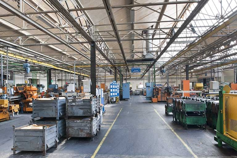 Atelier d'usinage nord. © Jérôme Mongreville / Région Bourgogne-Franche-Comté, Inventaire du patrimoine - 2012