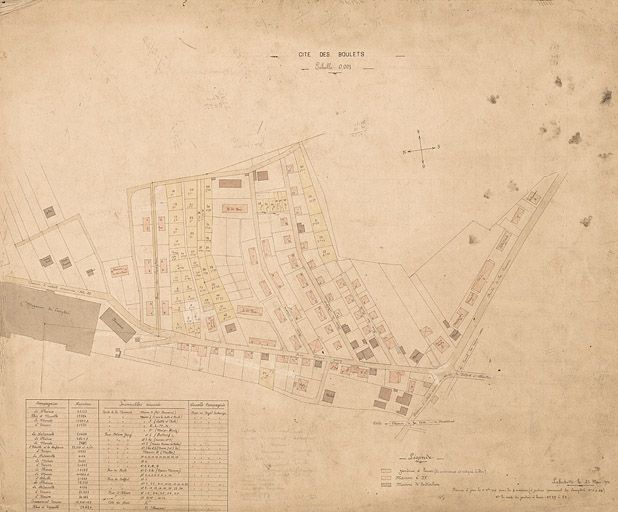 Cité des Boulets. © Jérôme Mongreville / Région Bourgogne-Franche-Comté, Inventaire du patrimoine - 2012