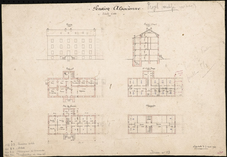 Pension alsacienne. © Jérôme Mongreville / Région Bourgogne-Franche-Comté, Inventaire du patrimoine - 2012