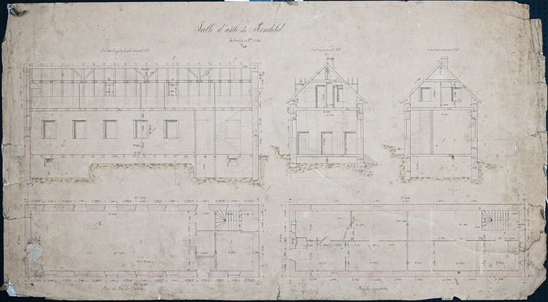 Salle d'asile du Rondelot. © Jérôme Mongreville / Région Bourgogne-Franche-Comté, Inventaire du patrimoine - 2012