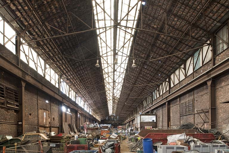 Atelier de laminage. Vue intérieure. © Jérôme Mongreville / Région Bourgogne-Franche-Comté, Inventaire du patrimoine - 2012