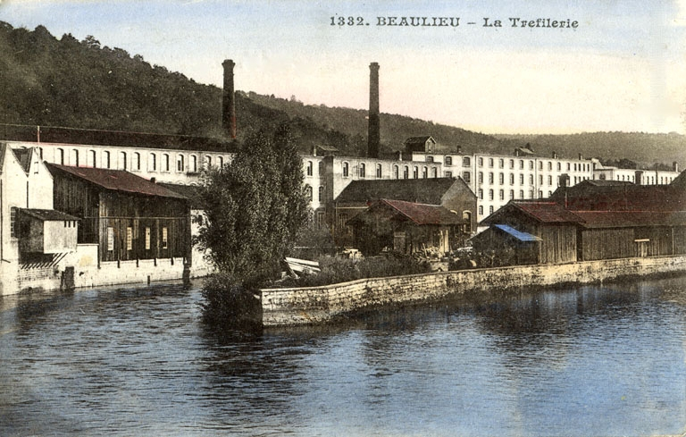 Beaulieu. La tréfilerie. © Raphaël  Favereaux (reproduction) / Région Bourgogne-Franche-Comté, Inventaire du patrimoine - 2012 Beaulieu. La tréfilerie. © Raphaël  Favereaux (reproduction) / Région Bourgogne-Franche-Comté, Inventaire du patrimoine - 2012