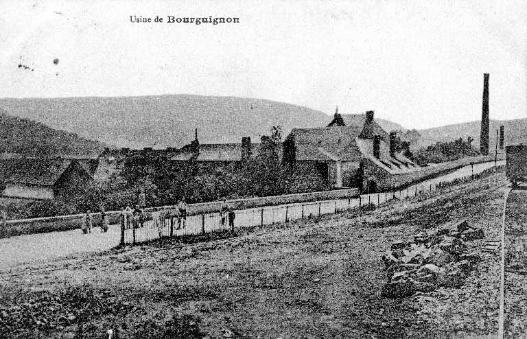 Usine de Bourguignon. © Raphaël  Favereaux (reproduction) / Région Bourgogne-Franche-Comté, Inventaire du patrimoine - 2012