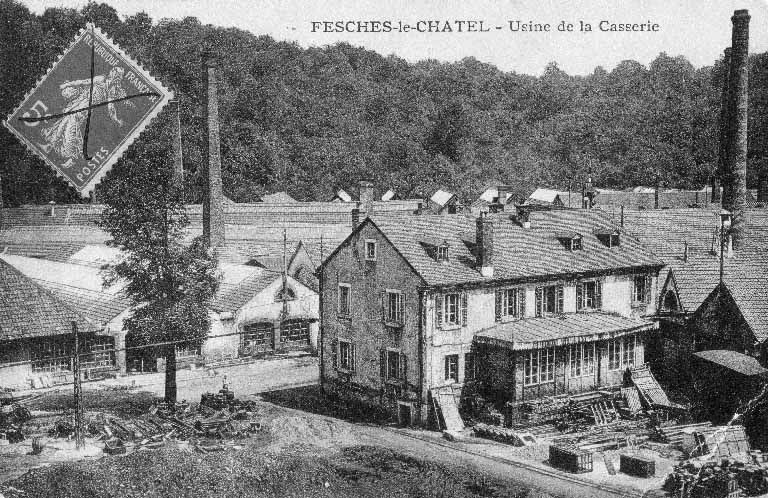 Fesches-le-Châtel - Usine de la Casserie. © Raphaël  Favereaux (reproduction) / Région Bourgogne-Franche-Comté, Inventaire du patrimoine - 2012