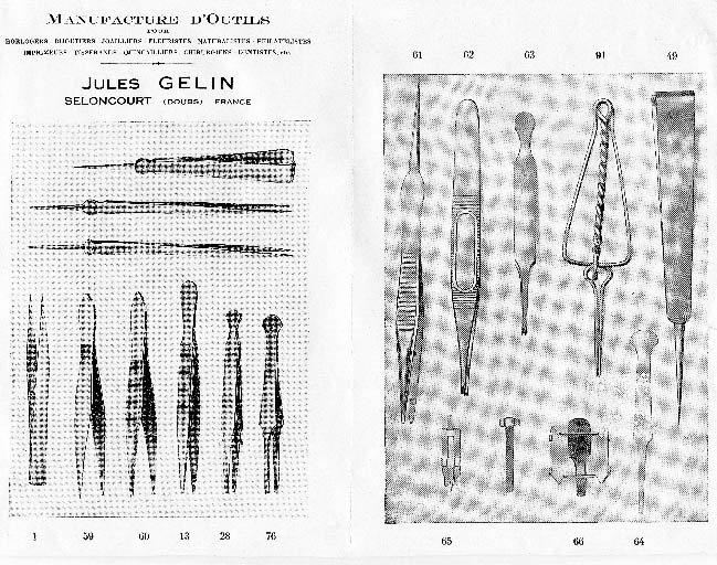 Manufacture d'outils Jules Gelin. © Raphaël  Favereaux (reproduction) / Région Bourgogne-Franche-Comté, Inventaire du patrimoine - 2012