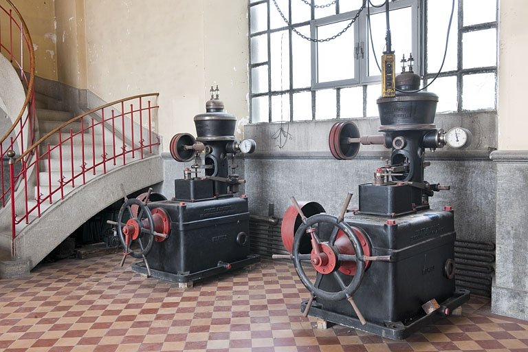 Régulateurs de la Société Alsacienne de Constructions Mécaniques (Mulhouse). © Jérôme Mongreville / Région Bourgogne-Franche-Comté, Inventaire du patrimoine - 2012