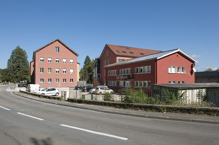 Vue d'ensemble depuis le sud-est. © Jérôme Mongreville / Région Bourgogne-Franche-Comté, Inventaire du patrimoine - 2012