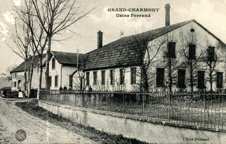 Grand-Charmont - Usine Ferrand. © Raphaël  Favereaux (reproduction) / Région Bourgogne-Franche-Comté, Inventaire du patrimoine - 2012