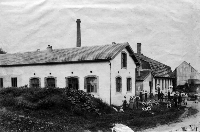 [Usine Ferrand à Grand-Charmont]. © Raphaël  Favereaux (reproduction) / Région Bourgogne-Franche-Comté, Inventaire du patrimoine - 2012