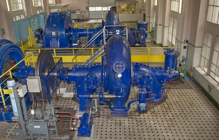 Groupe n° 2 : bâche de la turbine. © Yves Sancey / Région Bourgogne-Franche-Comté, Inventaire du patrimoine - 2012