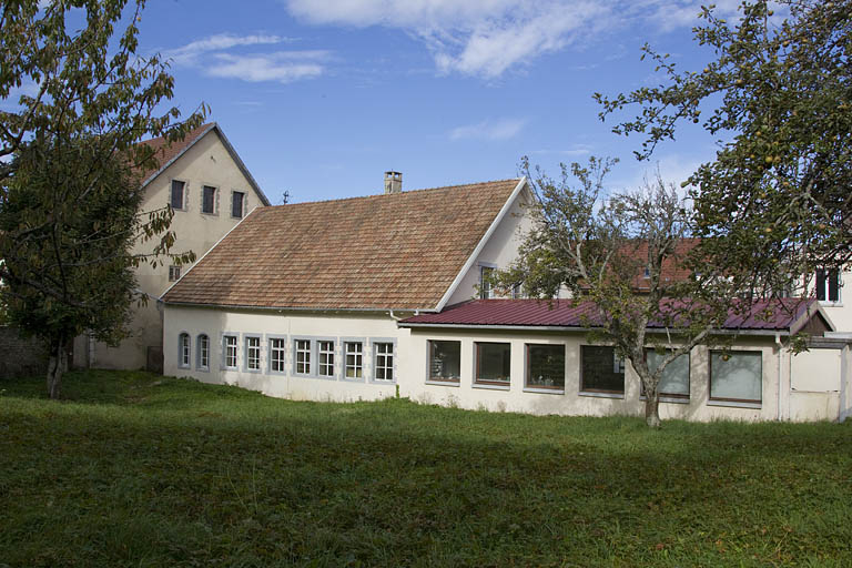 Ateliers de 1888 et 1984-1985, côté pré. © Yves Sancey / Région Bourgogne-Franche-Comté, Inventaire du patrimoine - 2012