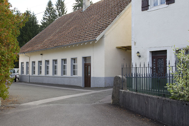 Atelier de 1888, côté cour, de trois quarts droite. © Yves Sancey / Région Bourgogne-Franche-Comté, Inventaire du patrimoine - 2012