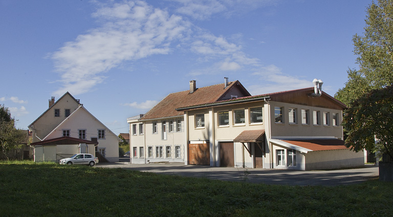 Vue d'ensemble depuis le nord-est. © Yves Sancey / Région Bourgogne-Franche-Comté, Inventaire du patrimoine - 2012