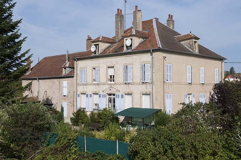 Façade postérieure. © Jérôme Mongreville / Région Bourgogne-Franche-Comté, Inventaire du patrimoine - 2012