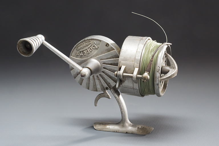 Moulinet de canne à pêche. © Mary Ruffinoni / Région Bourgogne-Franche-Comté, Inventaire du patrimoine - 2013