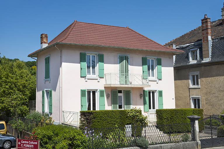 Logement patronal Georges Mégnin. © Mary Ruffinoni / Région Bourgogne-Franche-Comté, Inventaire du patrimoine - 2013