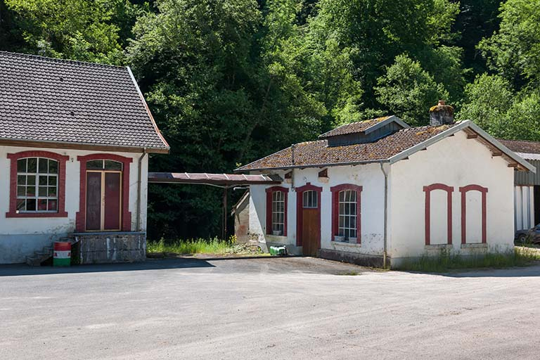 bâtiment de la forge. © Jérôme Mongreville / Région Bourgogne-Franche-Comté, Inventaire du patrimoine - 2013