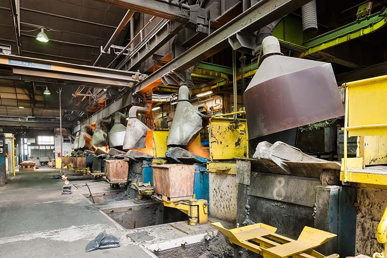 Batterie de fours à induction (2). © Jérôme Mongreville / Région Bourgogne-Franche-Comté, Inventaire du patrimoine - 2013