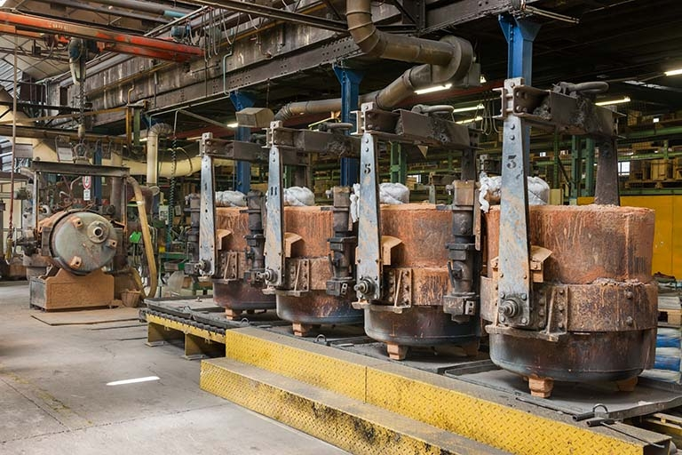 Poches de coulée avant réfection (1). © Jérôme Mongreville / Région Bourgogne-Franche-Comté, Inventaire du patrimoine - 2013