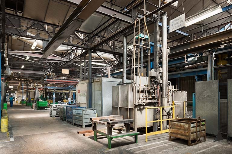 Vue d'ensemble. Four de traitement thermique. © Jérôme Mongreville / Région Bourgogne-Franche-Comté, Inventaire du patrimoine - 2013