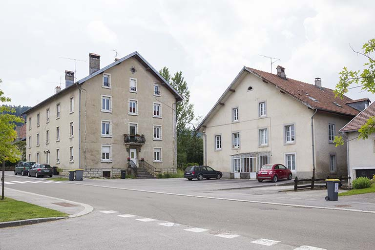 Vue d'ensemble, depuis le nord. © Yves Sancey / Région Bourgogne-Franche-Comté, Inventaire du patrimoine - 2013