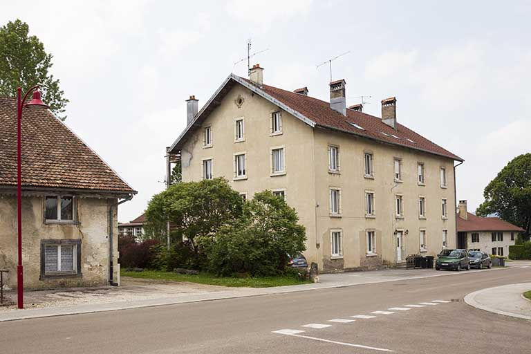 Le logement d'ouvriers. © Yves Sancey / Région Bourgogne-Franche-Comté, Inventaire du patrimoine - 2013