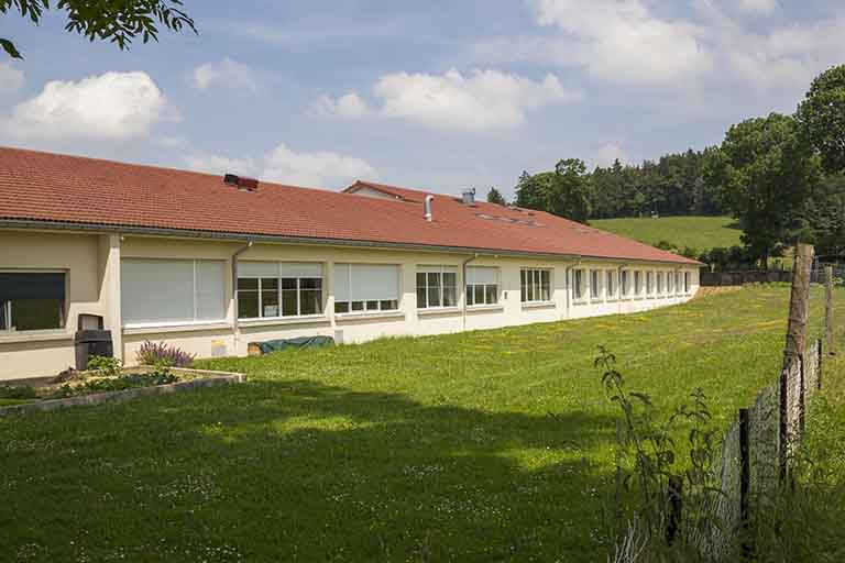 Façade postérieure. © Yves Sancey / Région Bourgogne-Franche-Comté, Inventaire du patrimoine - 2013