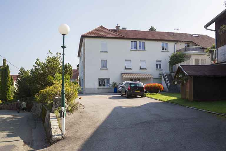 Façade latérale droite. © Yves Sancey / Région Bourgogne-Franche-Comté, Inventaire du patrimoine - 2013