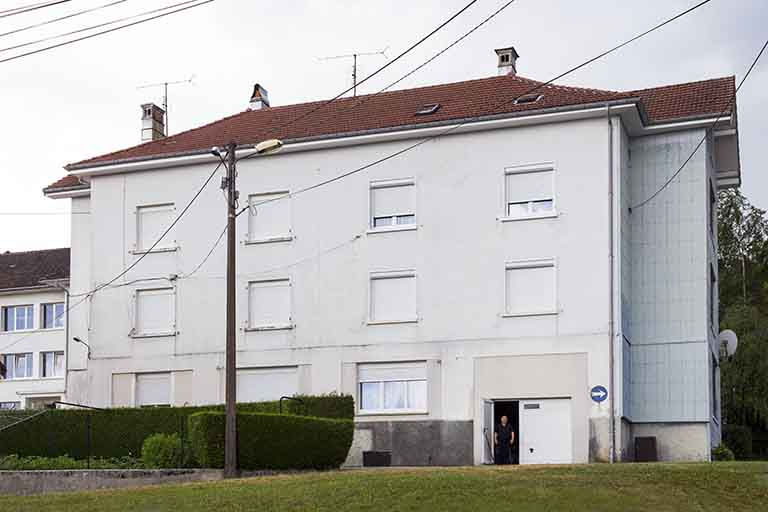 Atelier de 1948 : façade postérieure. © Yves Sancey / Région Bourgogne-Franche-Comté, Inventaire du patrimoine - 2013