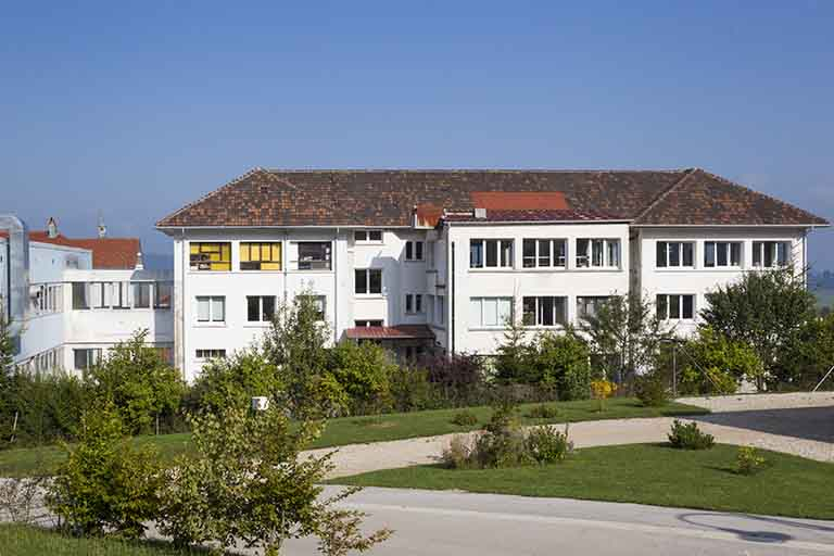 Atelier de 1952 : façade postérieure. © Yves Sancey / Région Bourgogne-Franche-Comté, Inventaire du patrimoine - 2013