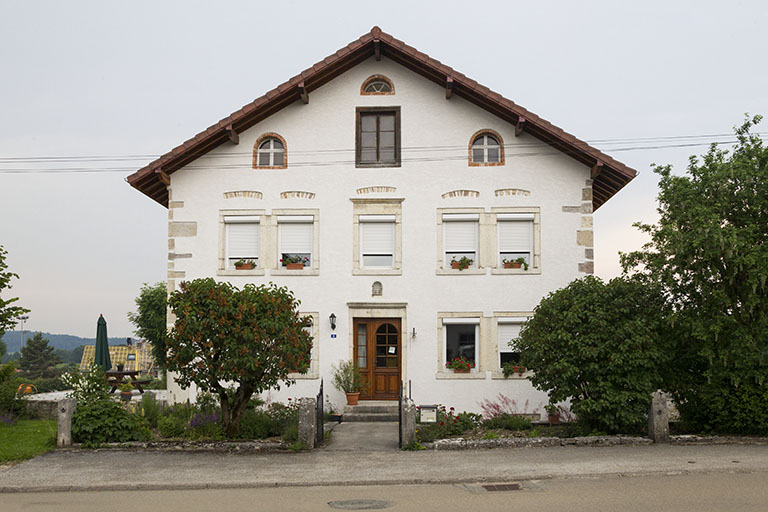 Façade antérieure. © Yves Sancey / Région Bourgogne-Franche-Comté, Inventaire du patrimoine - 2013