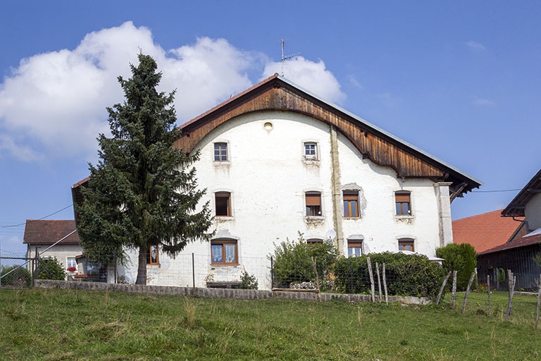 Façade est. © Yves Sancey / Région Bourgogne-Franche-Comté, Inventaire du patrimoine - 2013