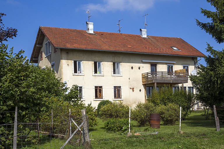 Façade postérieure. © Yves Sancey / Région Bourgogne-Franche-Comté, Inventaire du patrimoine - 2013