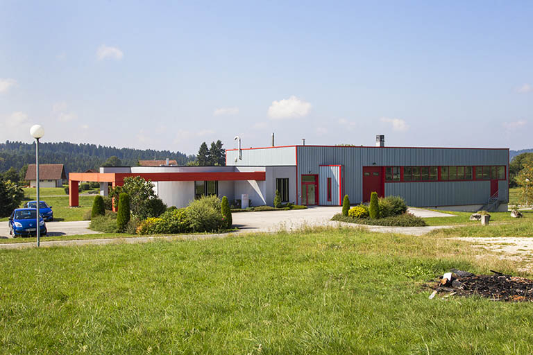 Façade antérieure. © Yves Sancey / Région Bourgogne-Franche-Comté, Inventaire du patrimoine - 2013