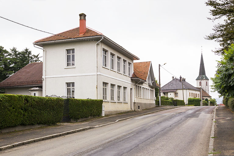 Atelier de 1930 : façades antérieure et latérale gauche. © Yves Sancey / Région Bourgogne-Franche-Comté, Inventaire du patrimoine - 2013