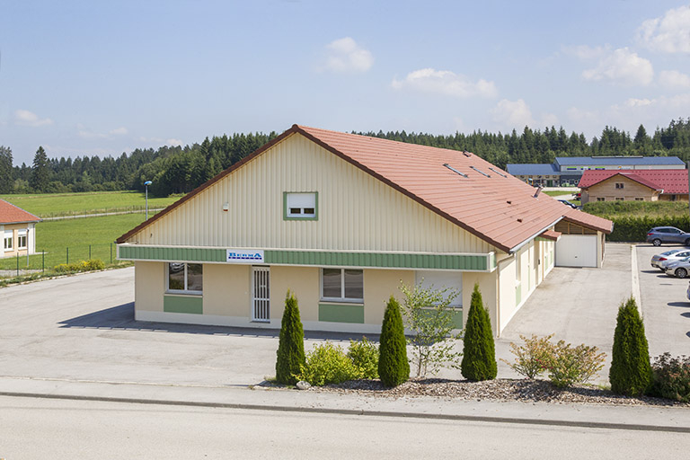 Façade antérieure. © Yves Sancey / Région Bourgogne-Franche-Comté, Inventaire du patrimoine - 2013